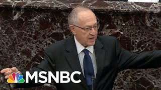 Dershowitz: Anything Trump Did To Win Re-Election Is In The Public Interest - Day That Was | MSNBC