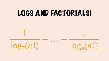 Can you find the sum of logs?