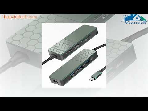 Đế cắm đa năng 7 in 1 CH7H01 Type C Hub