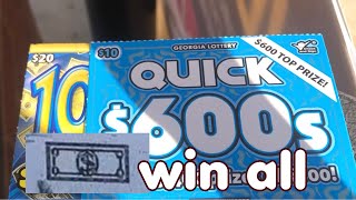 QUICK $600 and 100X THE MONEY! Nice win All !