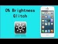  iPhone Lock Screen Brightness Glitch : NO JAILBREAK