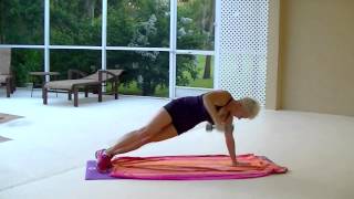 Push up with Alternating T Raise