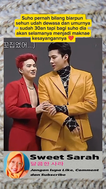 Sehun maknae kesayangan suho #sehun #sehun #exo