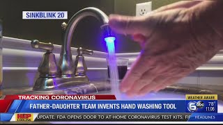 Father, daughter invent hand-washing tool screenshot 5