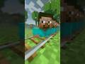 Answer to the trolley problem 7 @SakuraMiko #shorts #minecraft