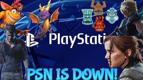 PSN Is Down!! PS5 Game Crashes + Checking For Saved Cloud Storage Error
