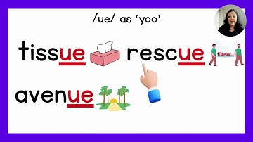 Digraph /ue /Words | Reading Practice with Phonics @uptosixphonics