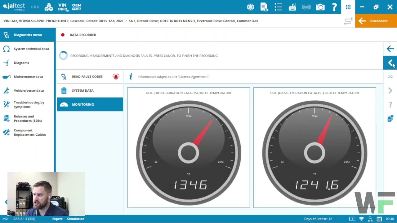 How to Use the Jaltest Data Recorder Function