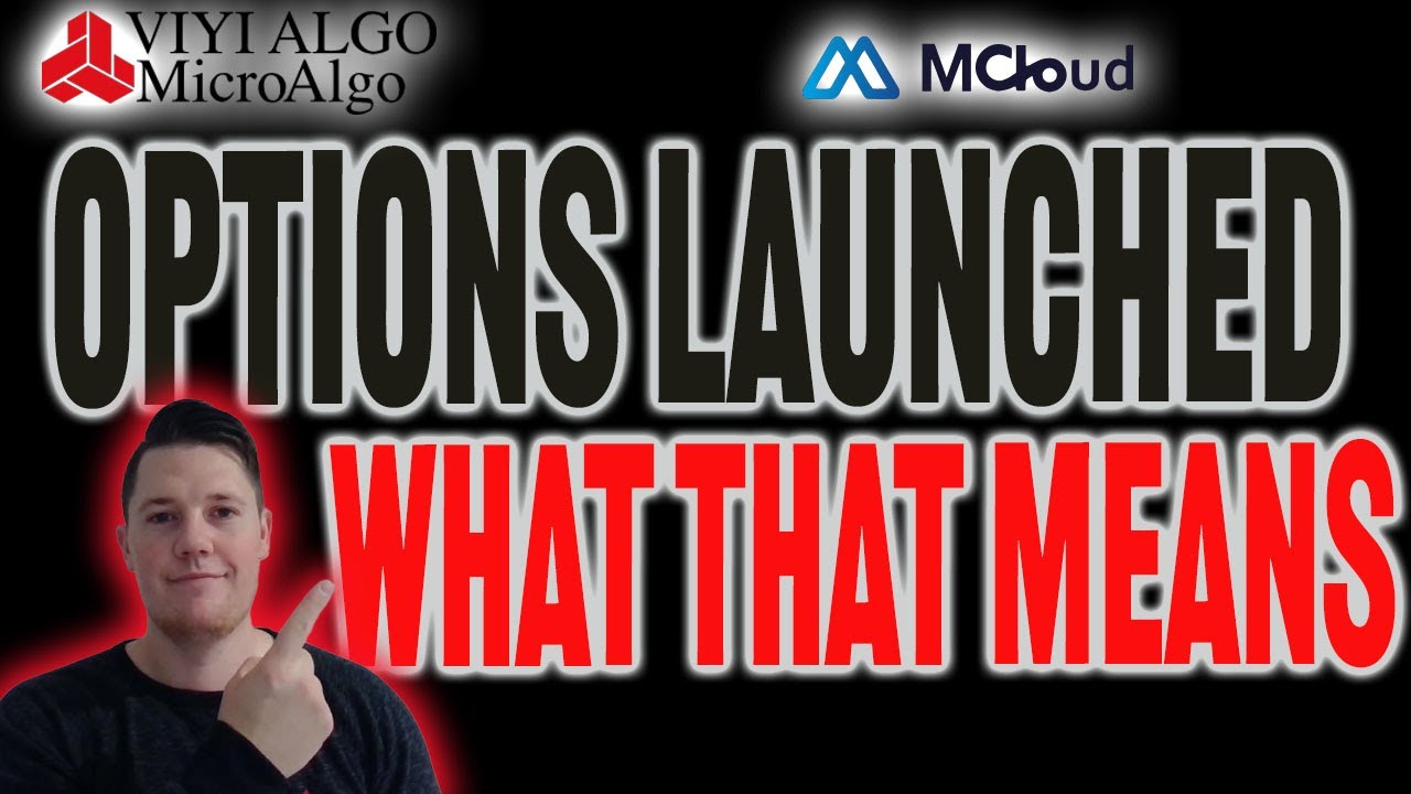 HUGE Money to be Made on MicroAlgo | Options Launched! What THAT Means ⚠️ MLGO & HOLO Updates