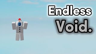 This Roblox Obby Is An Empty Void