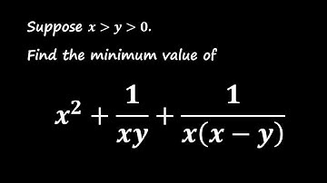 Finding the Minimum Value of a Complex Expression Using AM-GM Inequality