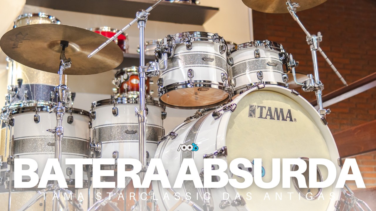 Uma Tama Starclassic All Maple das antigas acabou de pousar no Andar do Sonhos!  