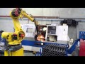 Robotic machine tending