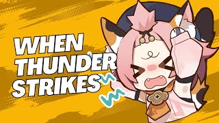 When Thunder Strike All Characters Reaction Part 1 | Genshin Impact