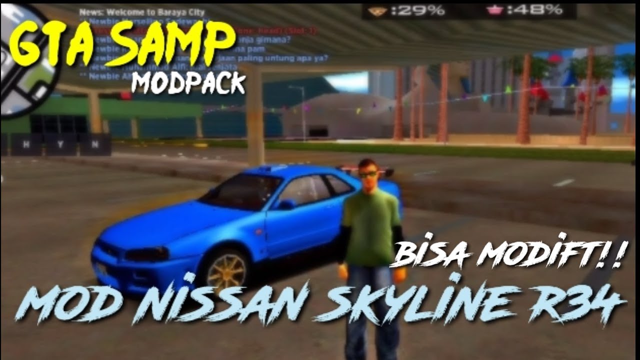 64 Mod Bussid Mobil Nissan Skyline R34 Gratis Terbaru