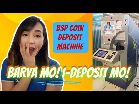 HOW TO USE BSP COIN DEPOSIT MACHINE? #bsp #coins #viral #trending