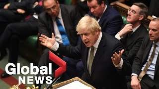 U.K. lawmakers vote in favour of Brexit withdrawal bill, send to House of Lords