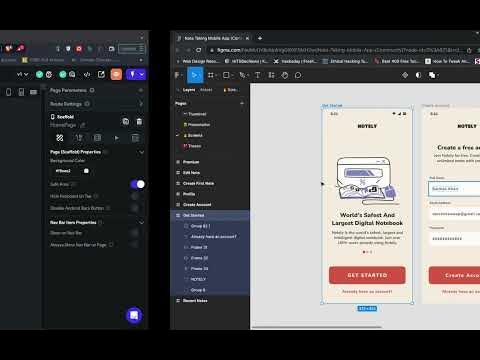 flutterflow widget layout - YouTube