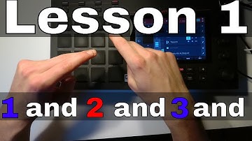 Akai Mpc Live Finger Drumming Tutorial - Lesson 1
