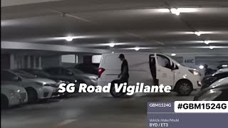 24jun2023 #GBM1524G byd t3 van hit & run crashed into 3 times into different vehicles 24jun2023 #GBM1524G byd t3 van hit & run crashed into 3 times into different vehicles