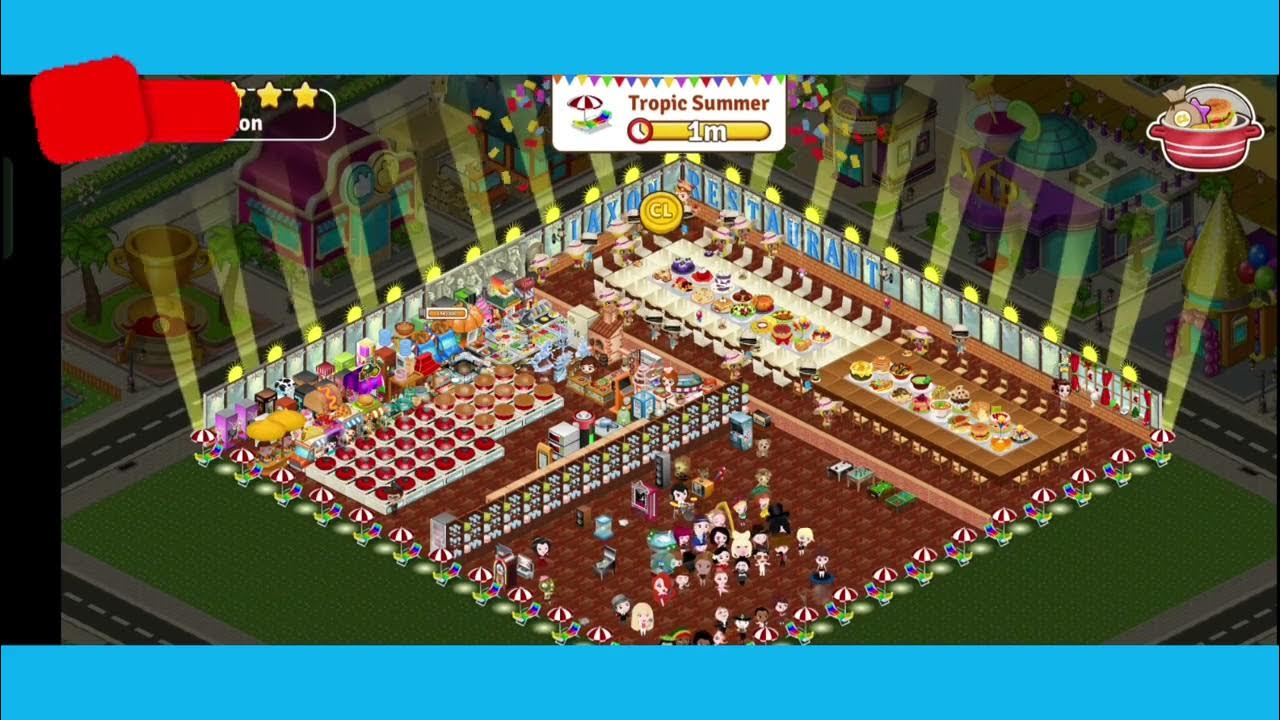 Cafeland Task, Earn experience and coins in the party. cafeland family club YouTube
