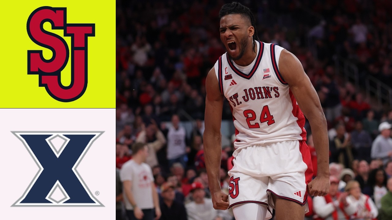 Сент-Джонс против Ксавье | Полная запись игры | 9 февраля 2026 г. | Мужской студенческий баскетбо...