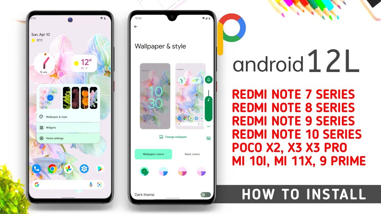 HOW TO INSTALL OFFICIAL ANDROID 12L PIXEL EXPERIENCE | THE MOST ...