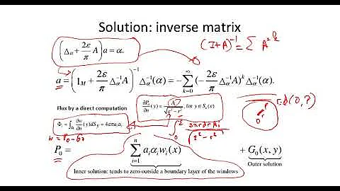 Matched asymptotic expansions: application Laplace's equation