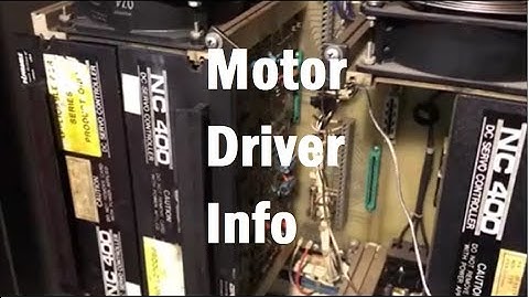 Motor Drivers - Bridgeport R2E3 Boss 8 CNC Retrofit: Part 3
