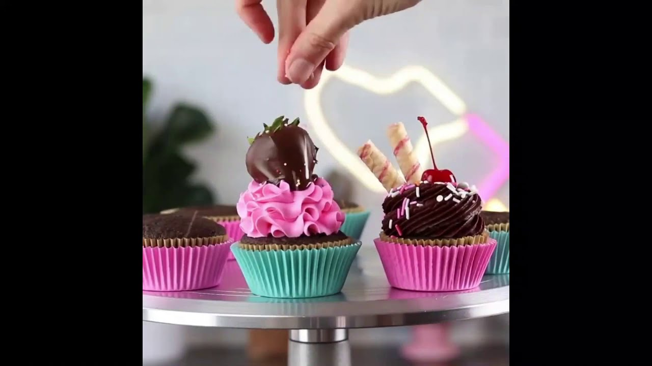 🧁 Easy CupCake Decorating Ideas 🧁 | Recetas Christmas Design |14+ Easy ...