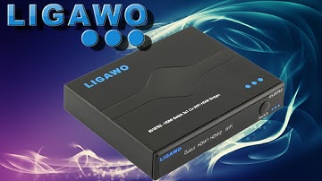 Hardware - Ligawo 6518762 WIFI HDMI Bridge - 3x1 Switch (2x HDMI/ 1x WIFI)