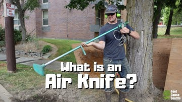 Supersonic AirKnife Demo & Explanation (AirSpade) - Root Cause Seattle