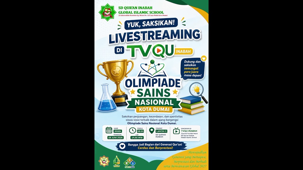 OSN-K 2026 I SD - 69974813 - SD QUR'AN INABAH GLOBAL ISLAMIC SCHOOL DUMAI
