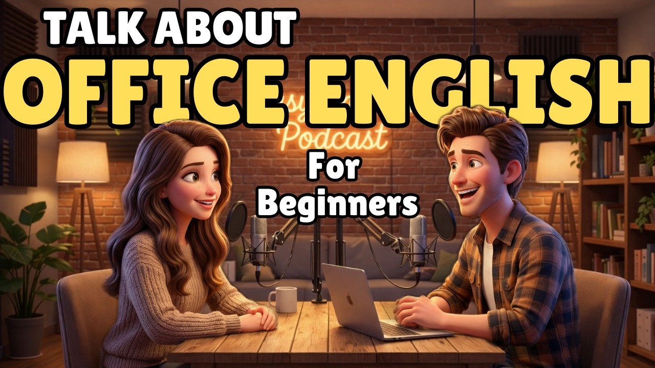 English Conversations at Work | Beginner Office English Practice | Easy English Podcast