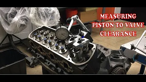 New Cam Shaft! Measuring Piston to Valve Clearance (PVC) SBF 351W/302