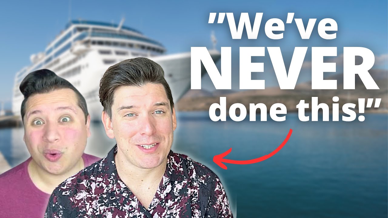 We’ve cruised on 65+ cruises, BUT we’ve NEVER done this!
