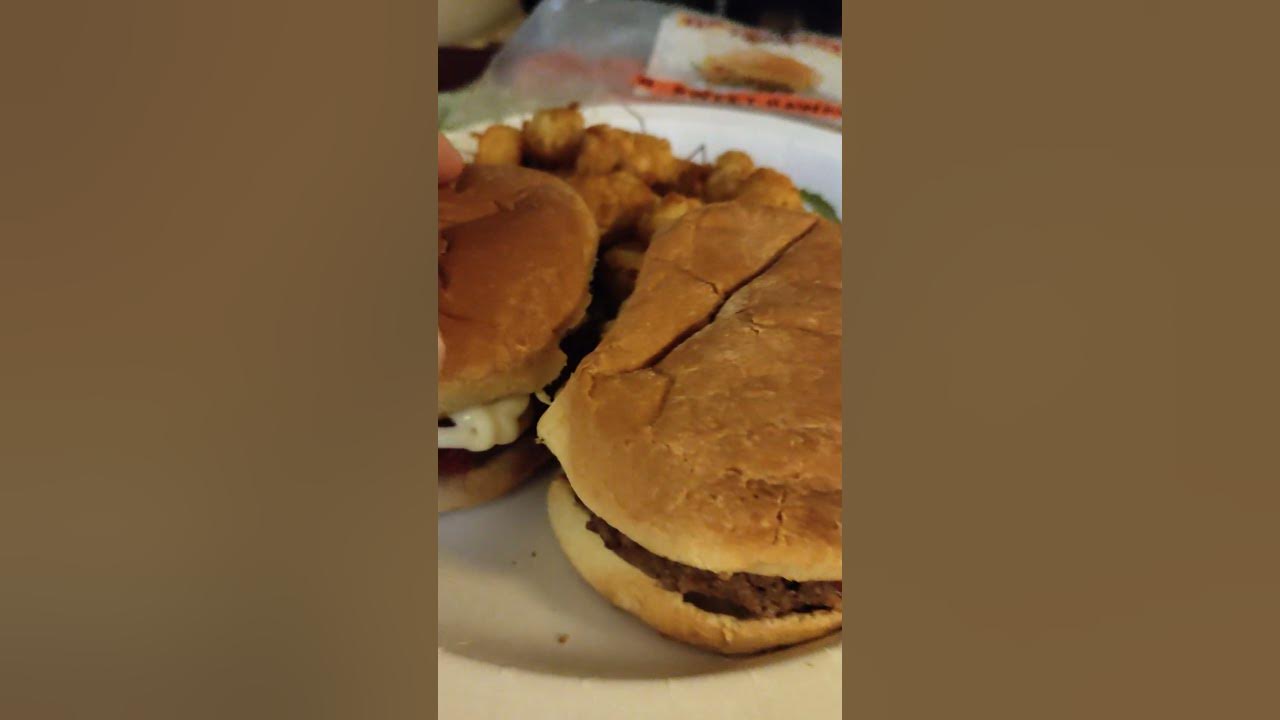 Eating Kroger Hamburger Patties, Dbn, MI, 10/16/23 YouTube