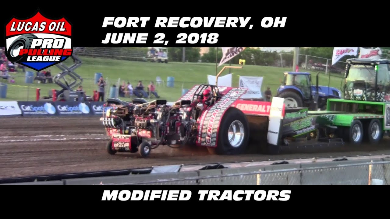 fort recovery tractor pulls