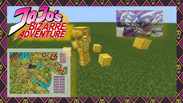 MCPE/MCBE Stand Follow, Barrage, Time Stop and Barrage in Time Stop tutorial