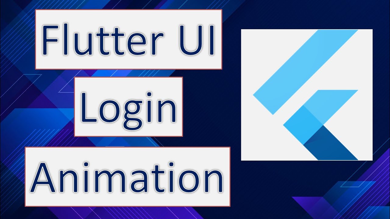 Flutter Animation Tutorial With Login Page - Flutter UI | SpeedCode