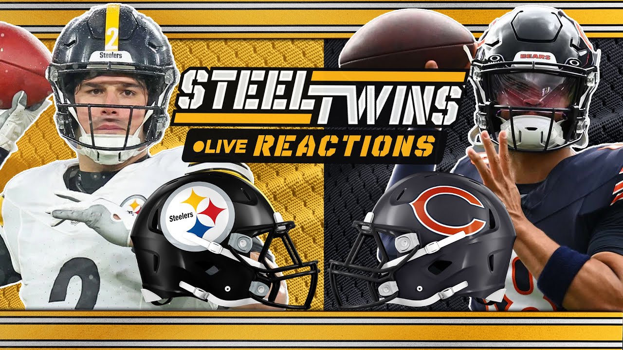 Steelers vs Bears Week 12 LIVE REACTIONS & WATCH PARTY 