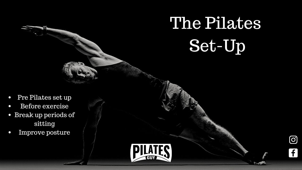 The Pilates standing set-up 