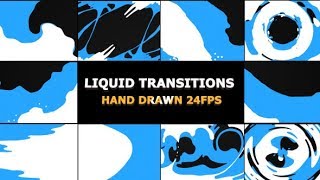 Liquid Transitions | Motion Graphics - Videohive template