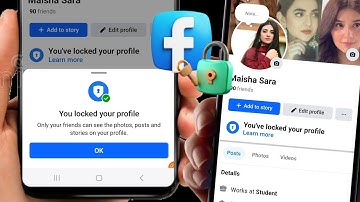 How to Lock Facebook Profile 2025 (NEW METHOD) | Facebook Profile Lock Option Not showing 2025