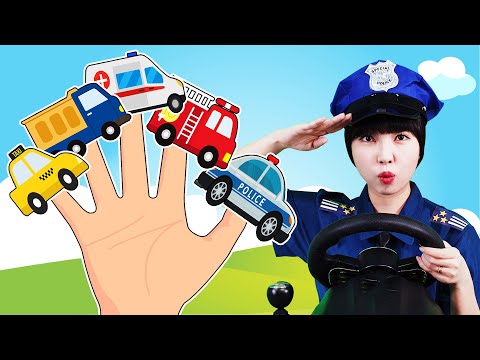 자동차 핑거송 Finger Family <strong>song</strong> <strong>car</strong>