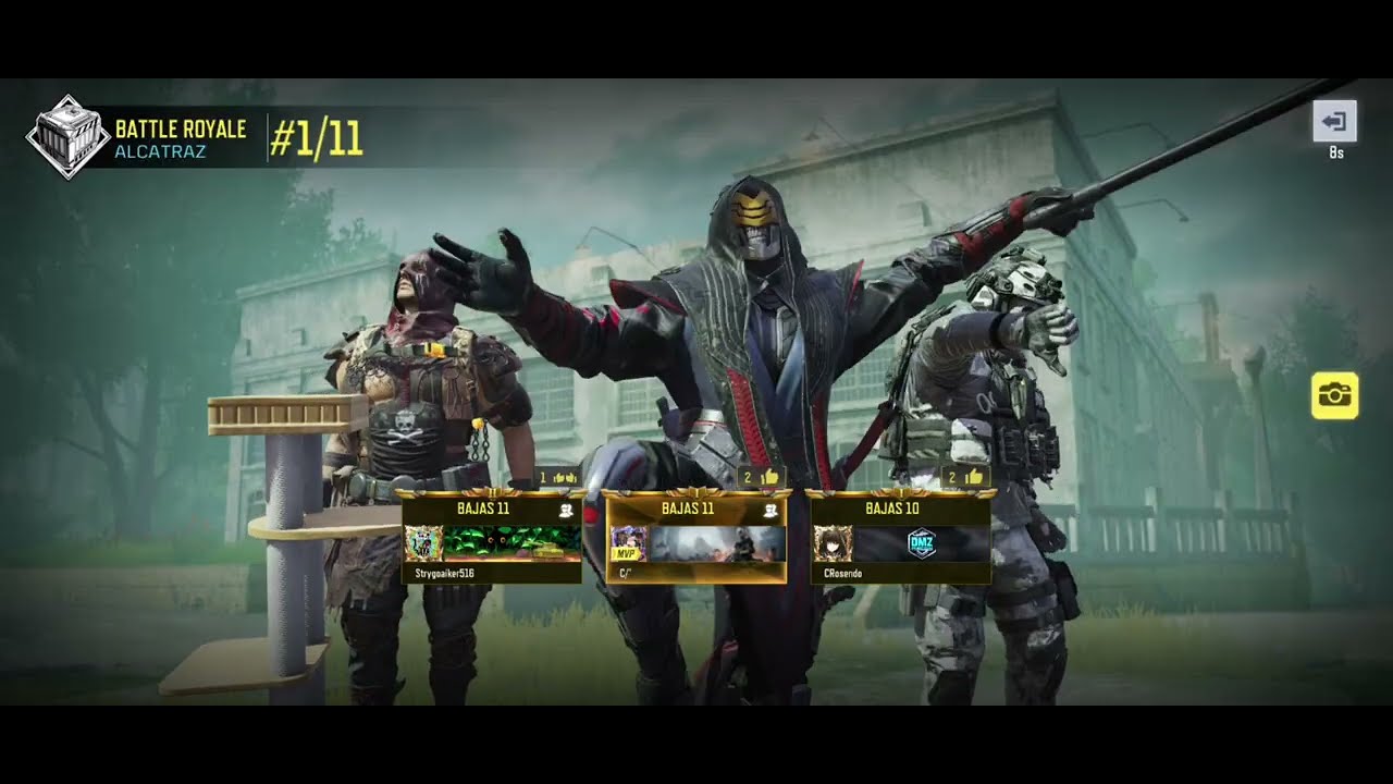 Call Of Duty Mobile. Alcatraz Partida 1 De 7  