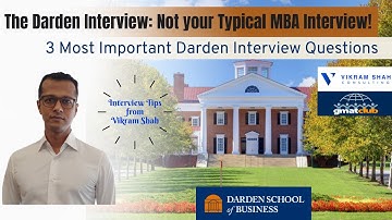 How to Ace your Darden (Virginia) MBA Admissions Interview? | #MBA #Interview Series EP2