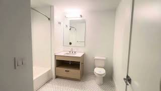#516 S9 Studio South Facing, L-shaped style, White Color Scheme, 553 Sqft | Serenity Boston