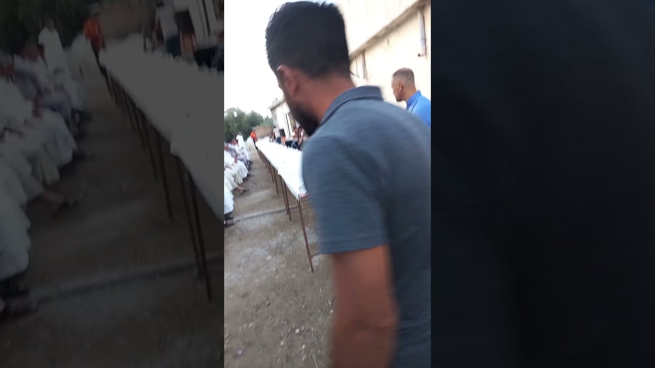 وجبة عشاء بمناسبة زفاف ايمن اسماعيل ابراهيم الخزرجي ديالى مجمع حمرين منطقة الزاويه ٢٠٢١/١٠/