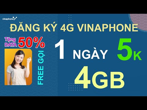 Video Đăng ký 4g vinaphone 1 ngày 5k được 4g data - gọi thả... - youtube